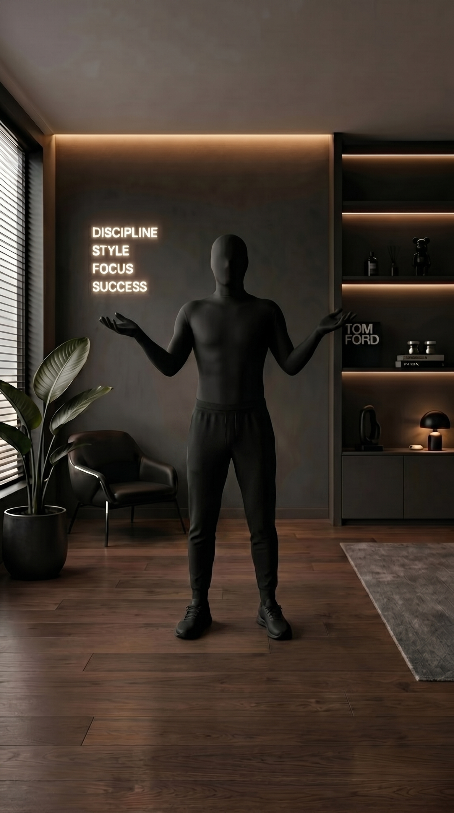 Gym — All Black — Aura Vault