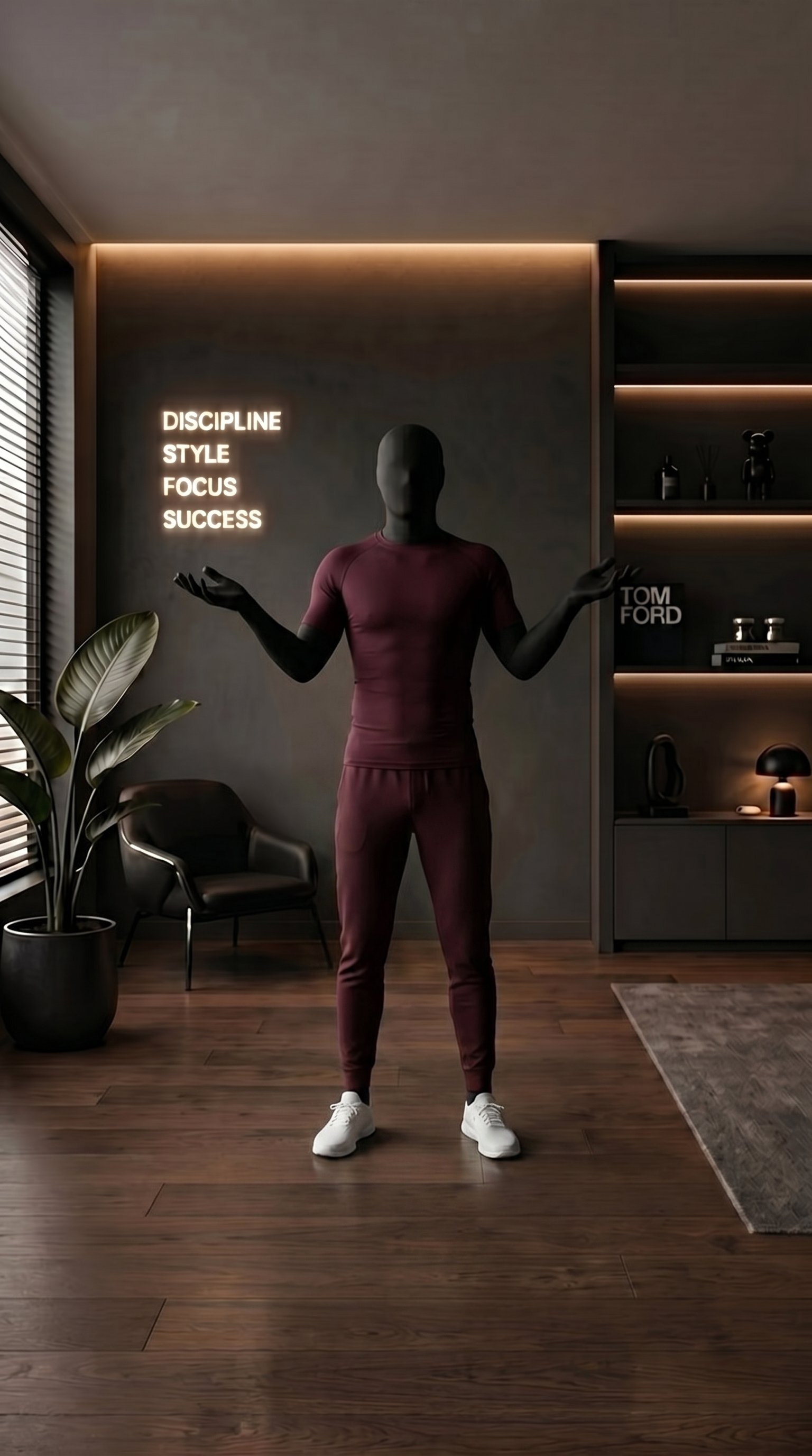 Gym — Burgundy Set — Aura Vault