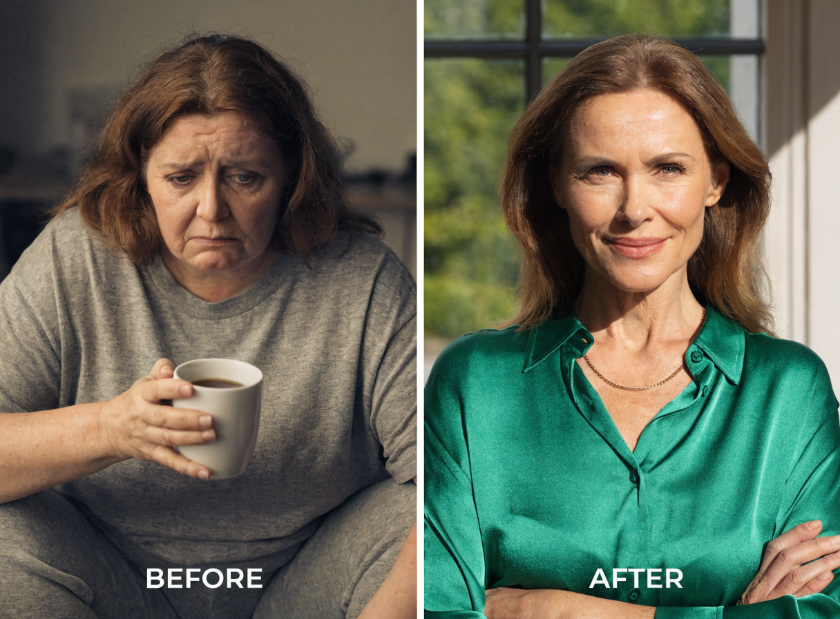 Carol — Before and After