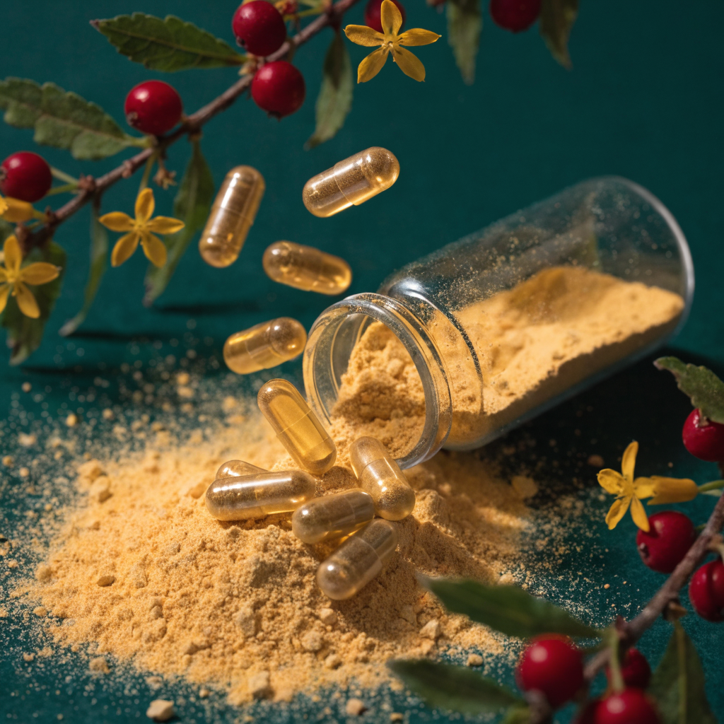 Berberine extract from barberry bark