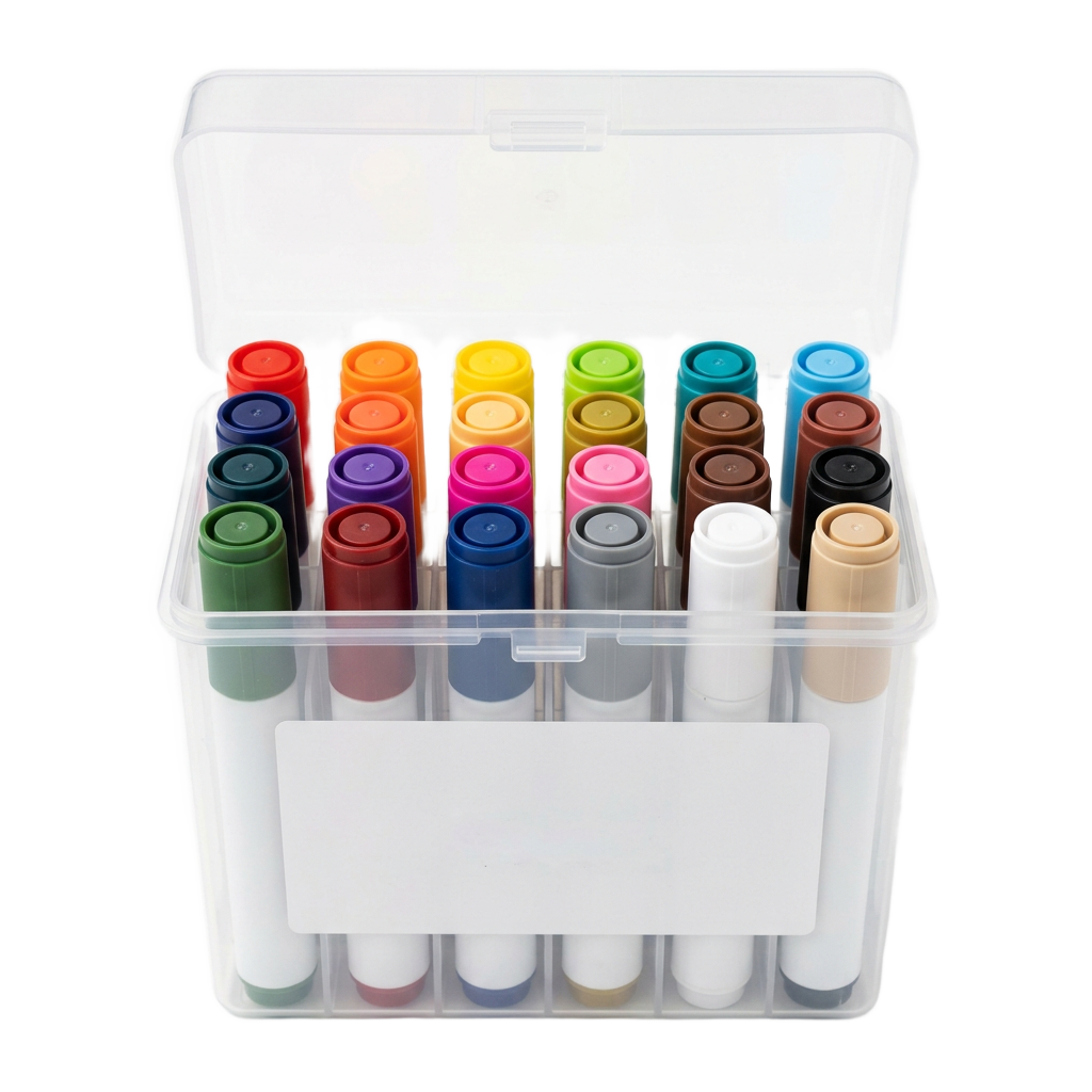 24 Stoffmarker im Set