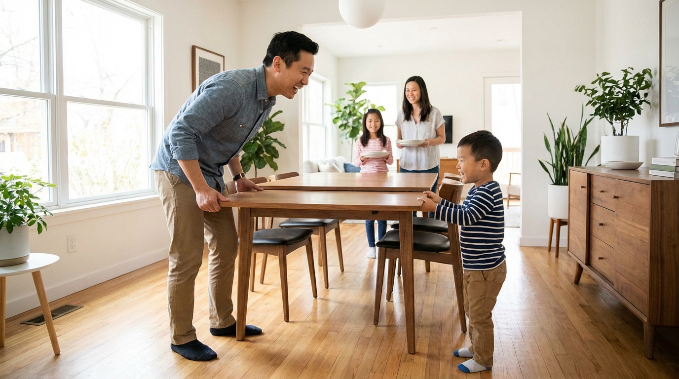 Extendable Dining Tables - Mega Home Furnishing