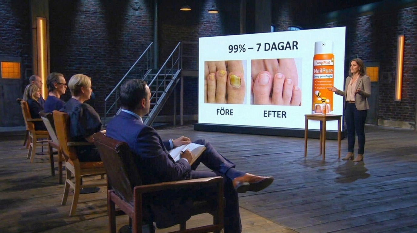 Grundare presenterar NailPure i Draknästet