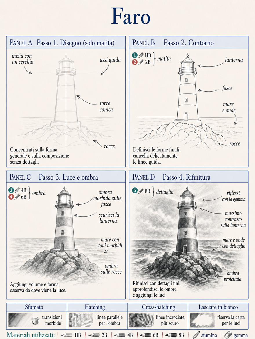 Scheda passo dopo passo — Faro