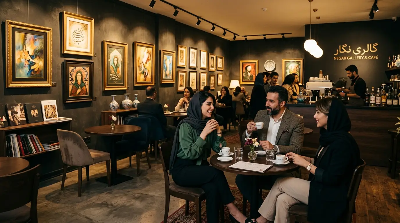 گالری هنر و قهوه