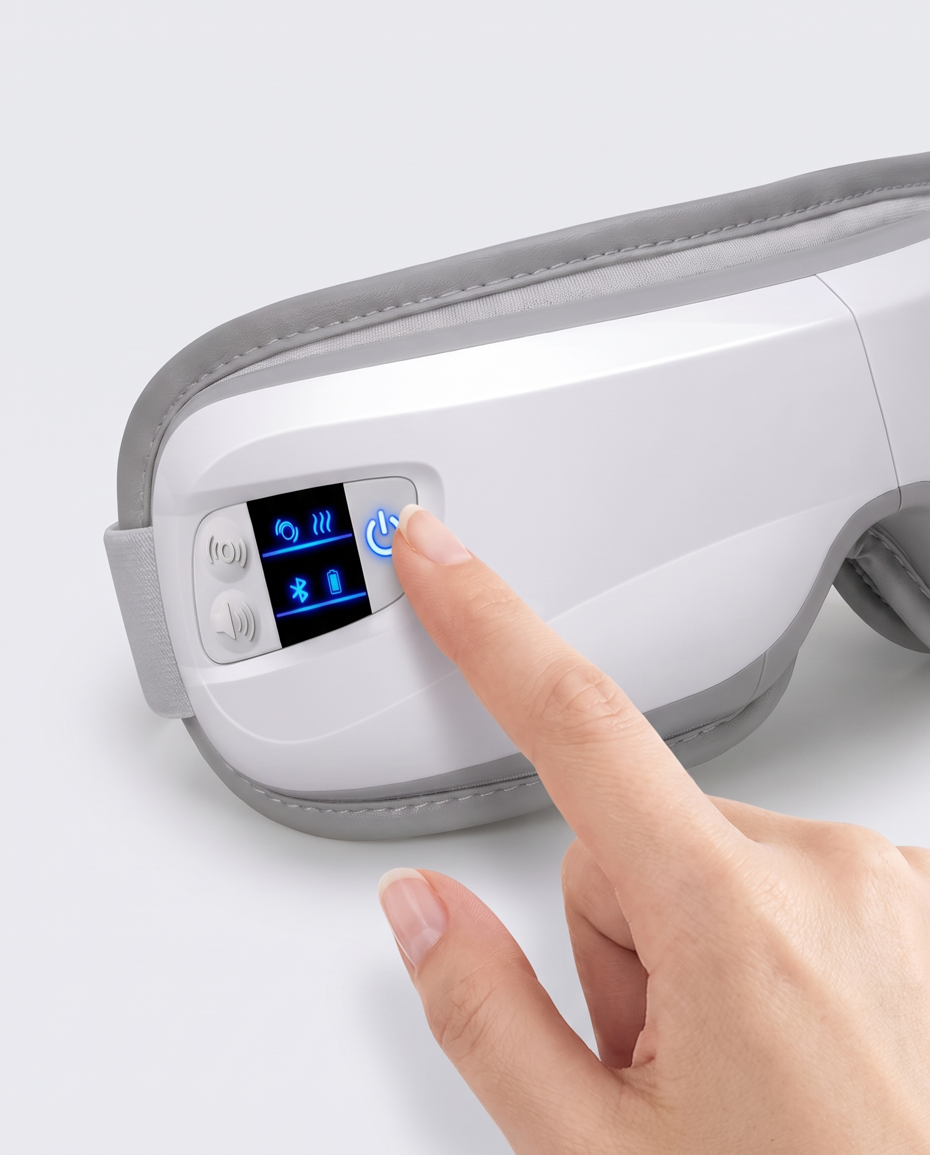 Pressing the power button