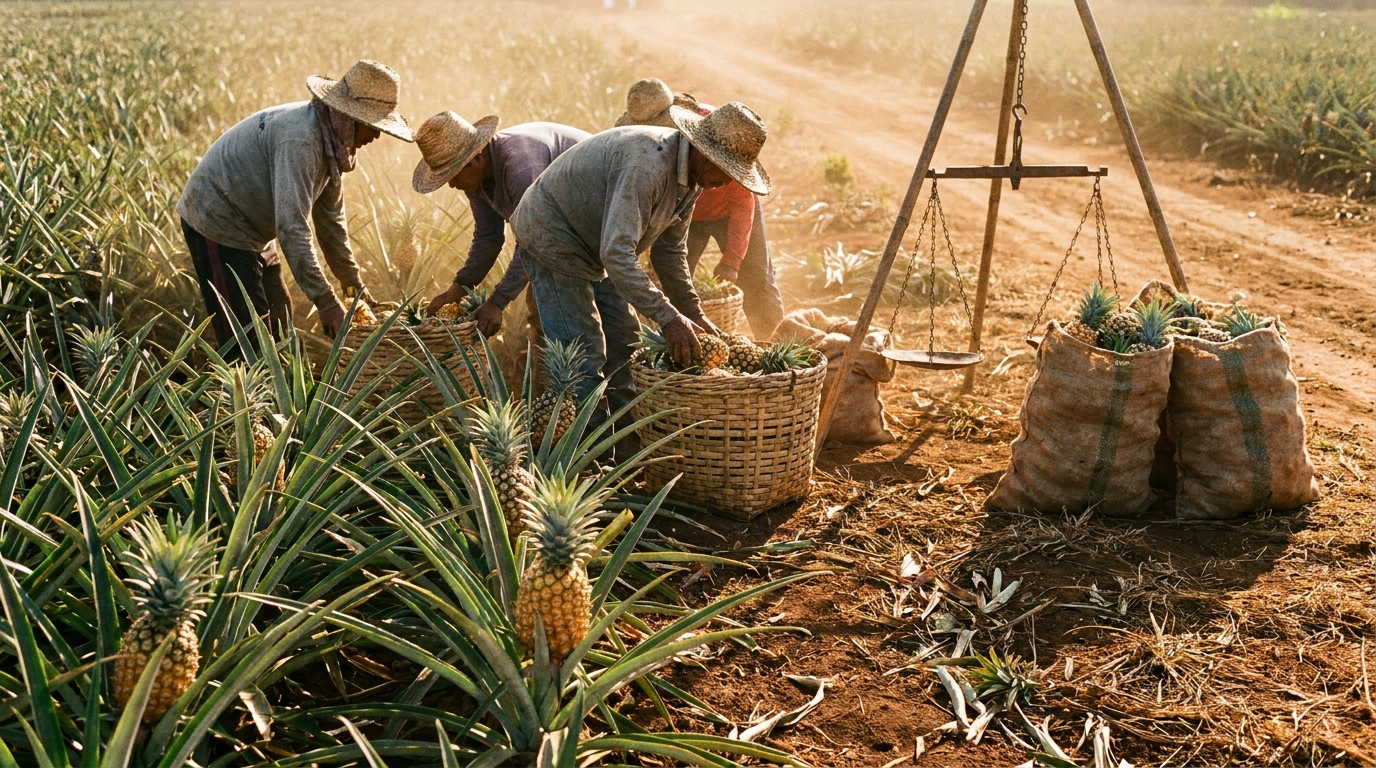 Pineapple plantation
