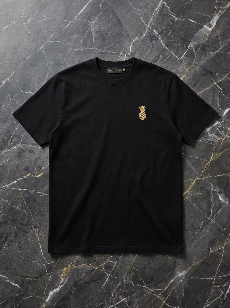 bromlain. Jet Black T-Shirt