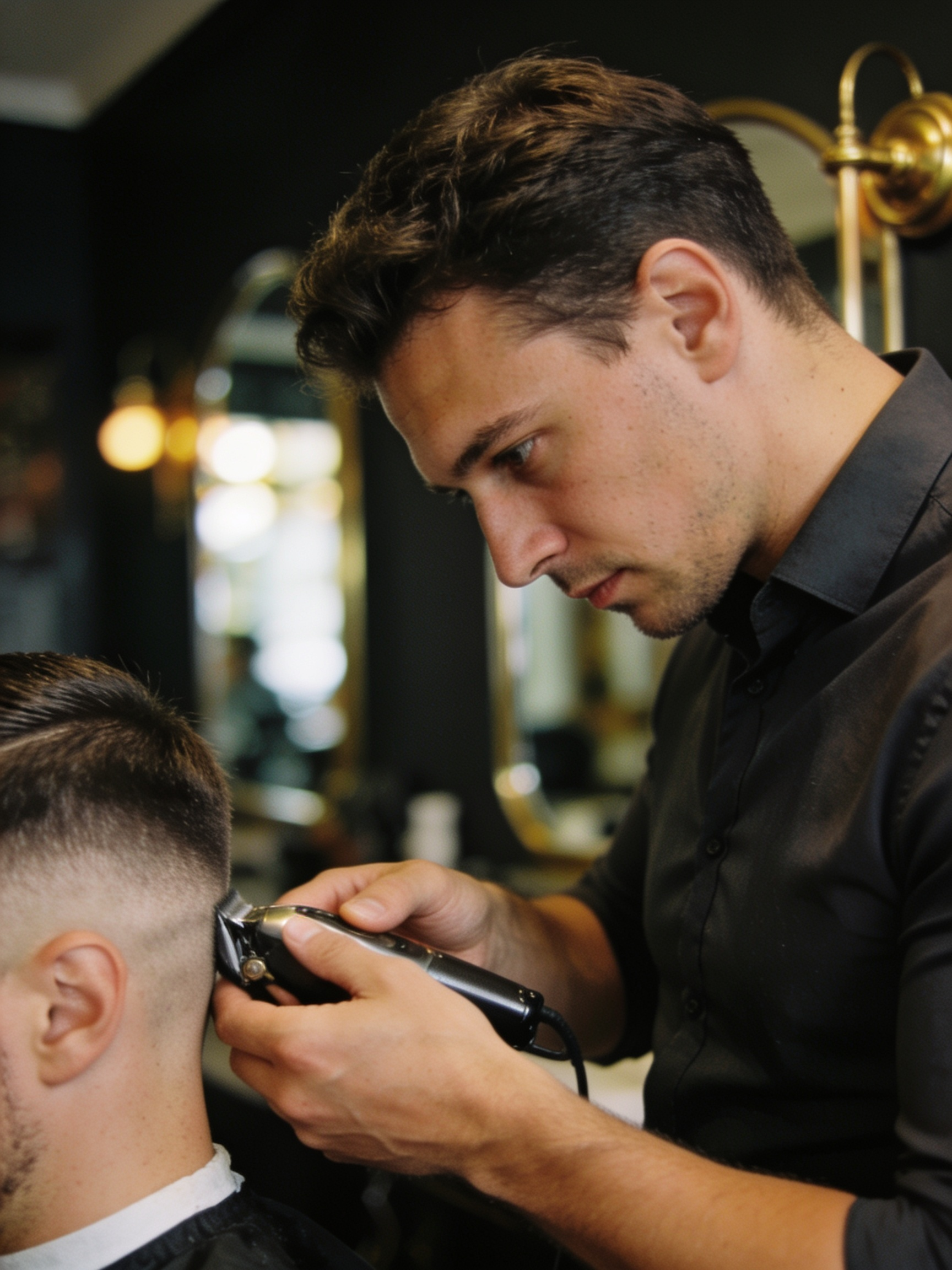 Präziser Haarschnitt mit dem Trimmer