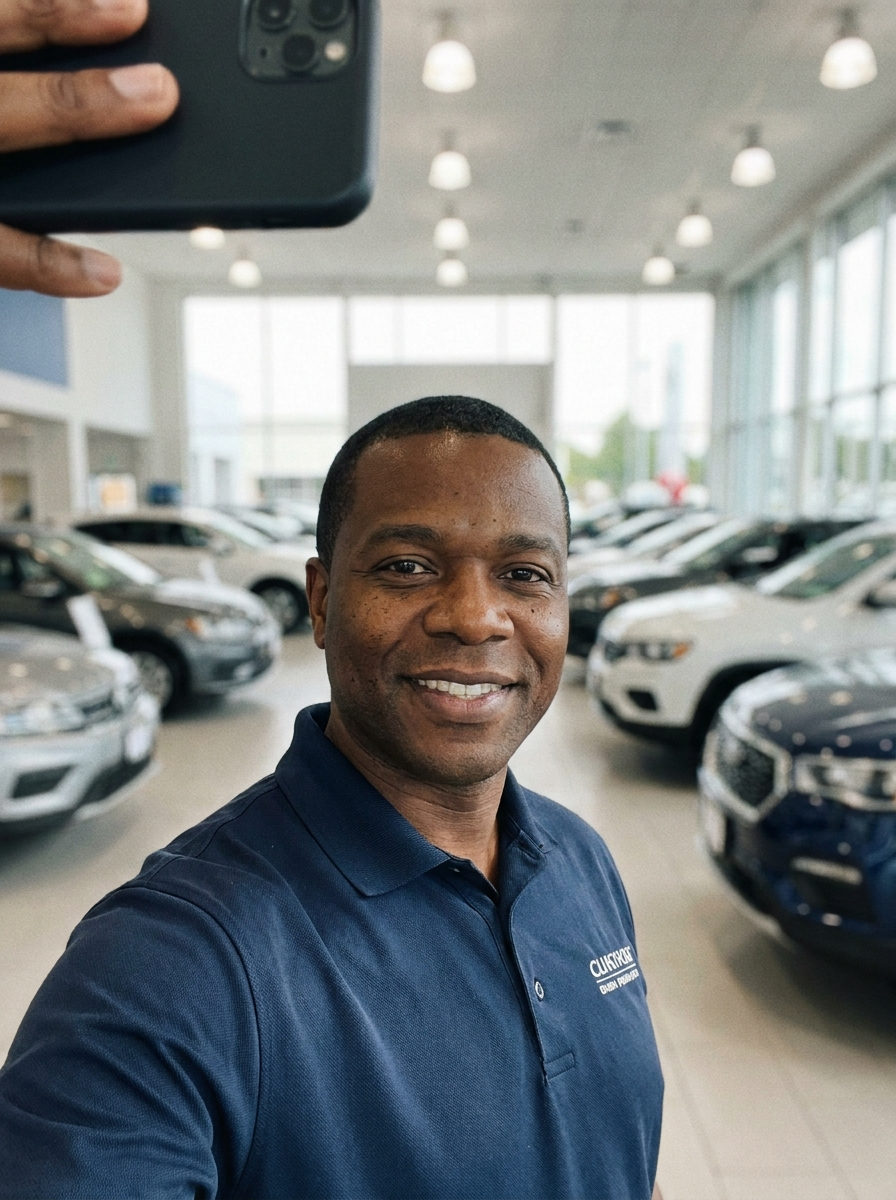 Marcus Johnson, auto dealership owner in Detroit, MI