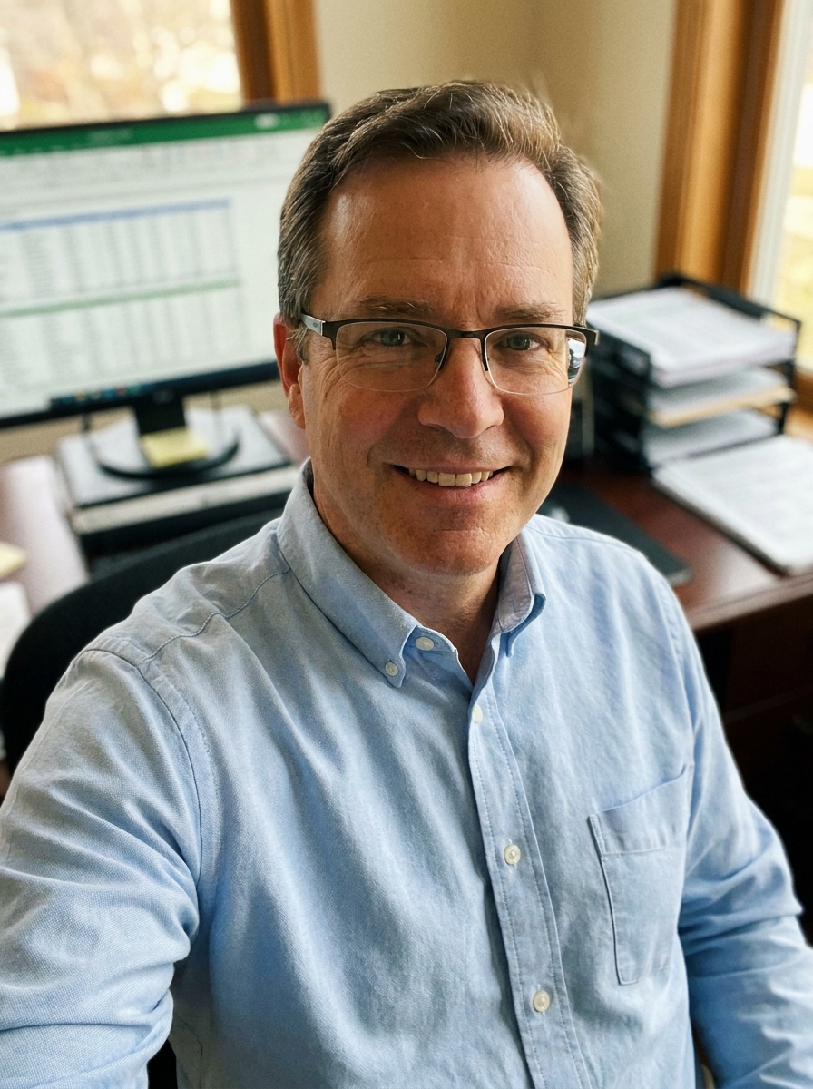 Greg Halvorsen, accounting firm owner in Minneapolis, MN
