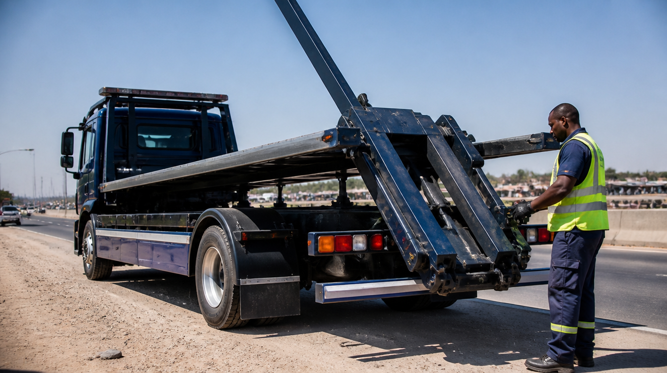 CTN Logistics tow truck
