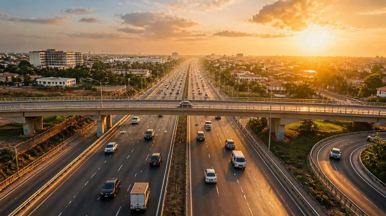 Logistics goods delivery network