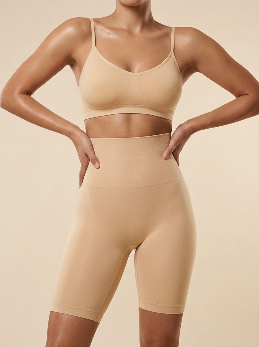 Sculpt Short — Sand