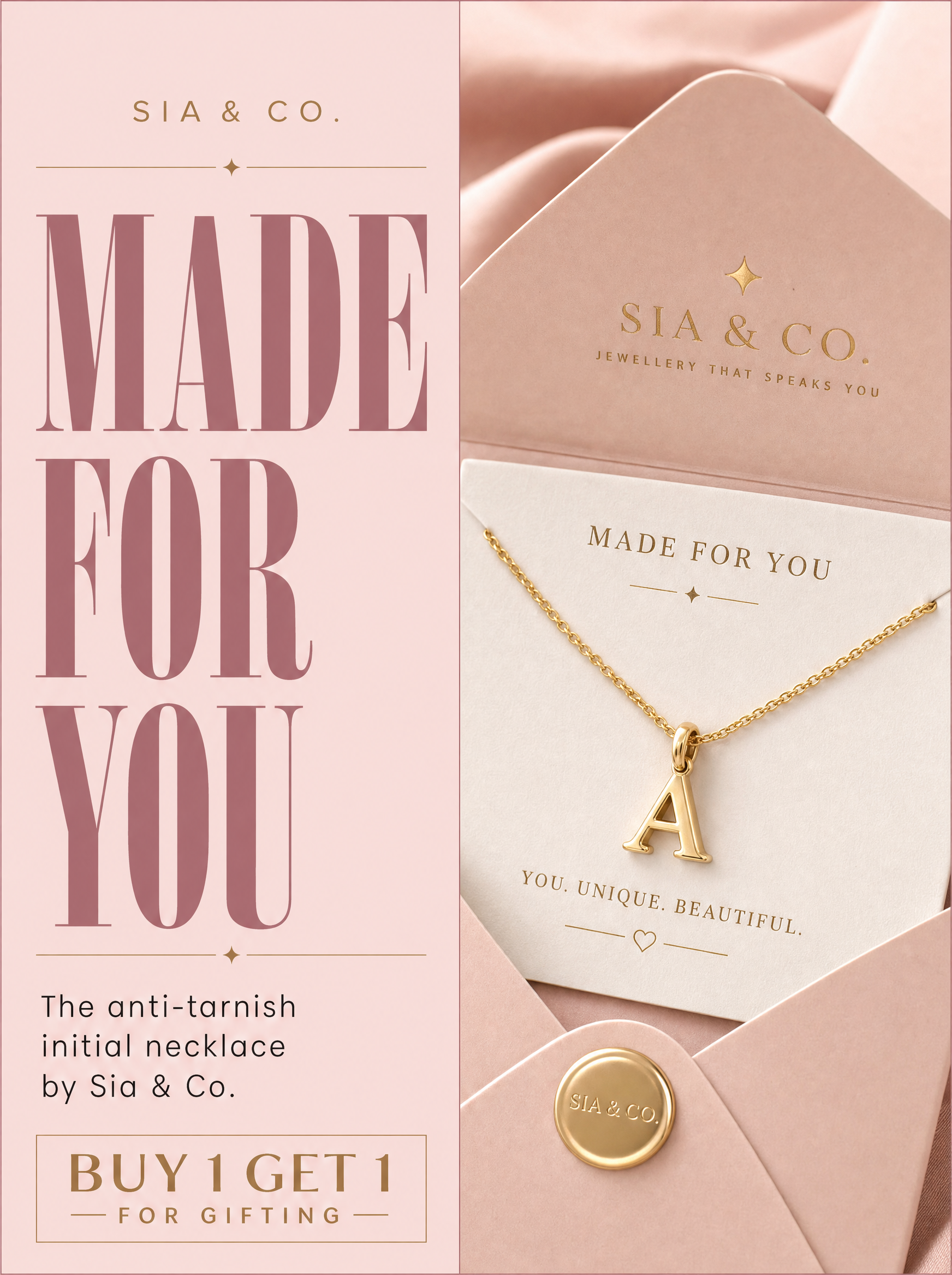 Sia & Co. Personalized Monogram Box