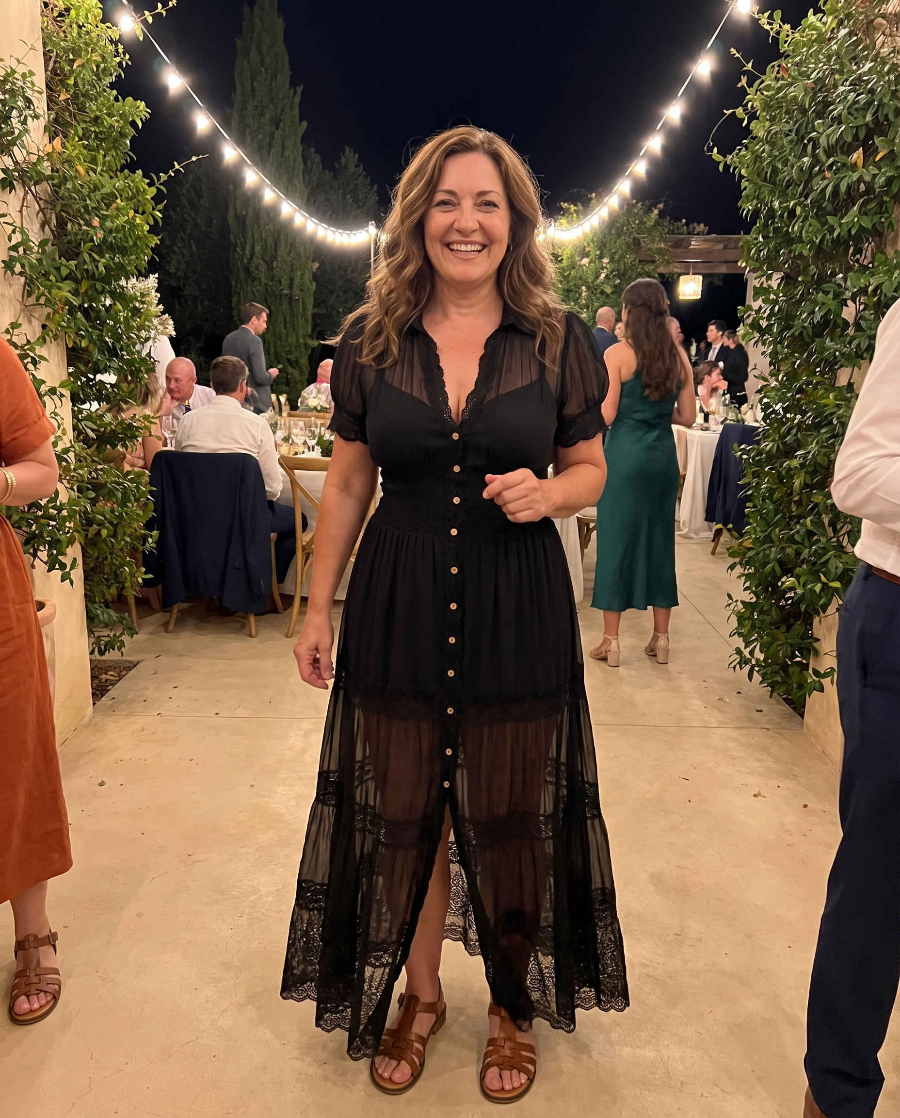 Baila hasta el final sin acabar descalza antes del postre