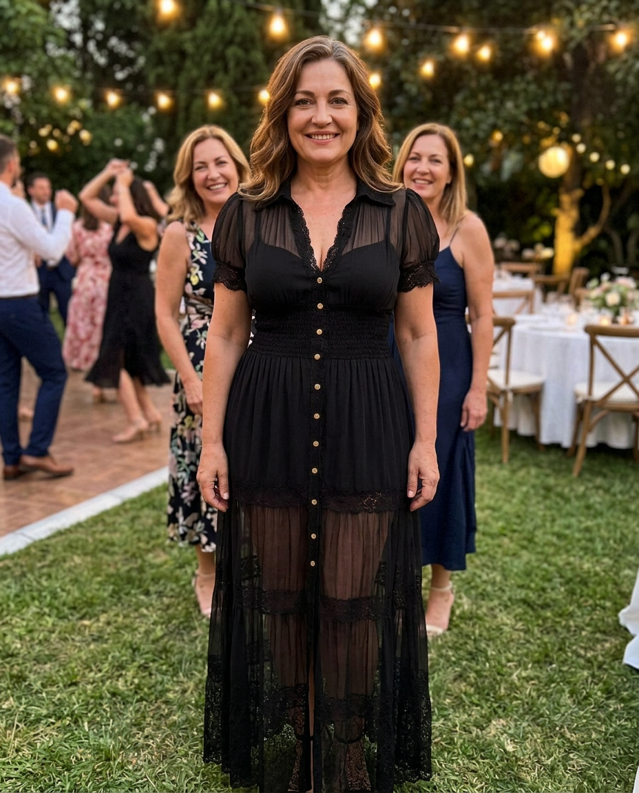 La que siempre se esconde detrás en las fotos