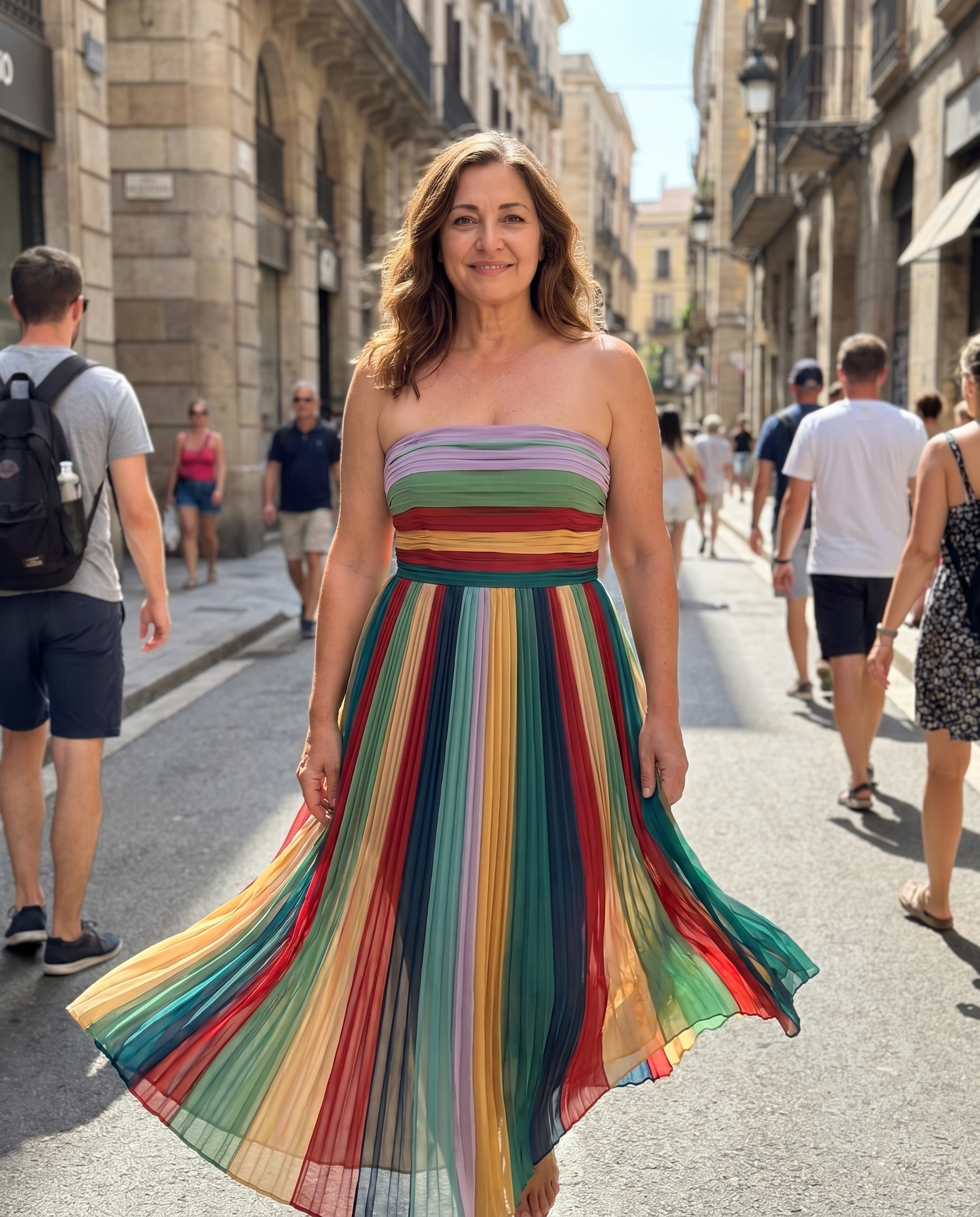 El calor, los sofocos y la ropa que se pega