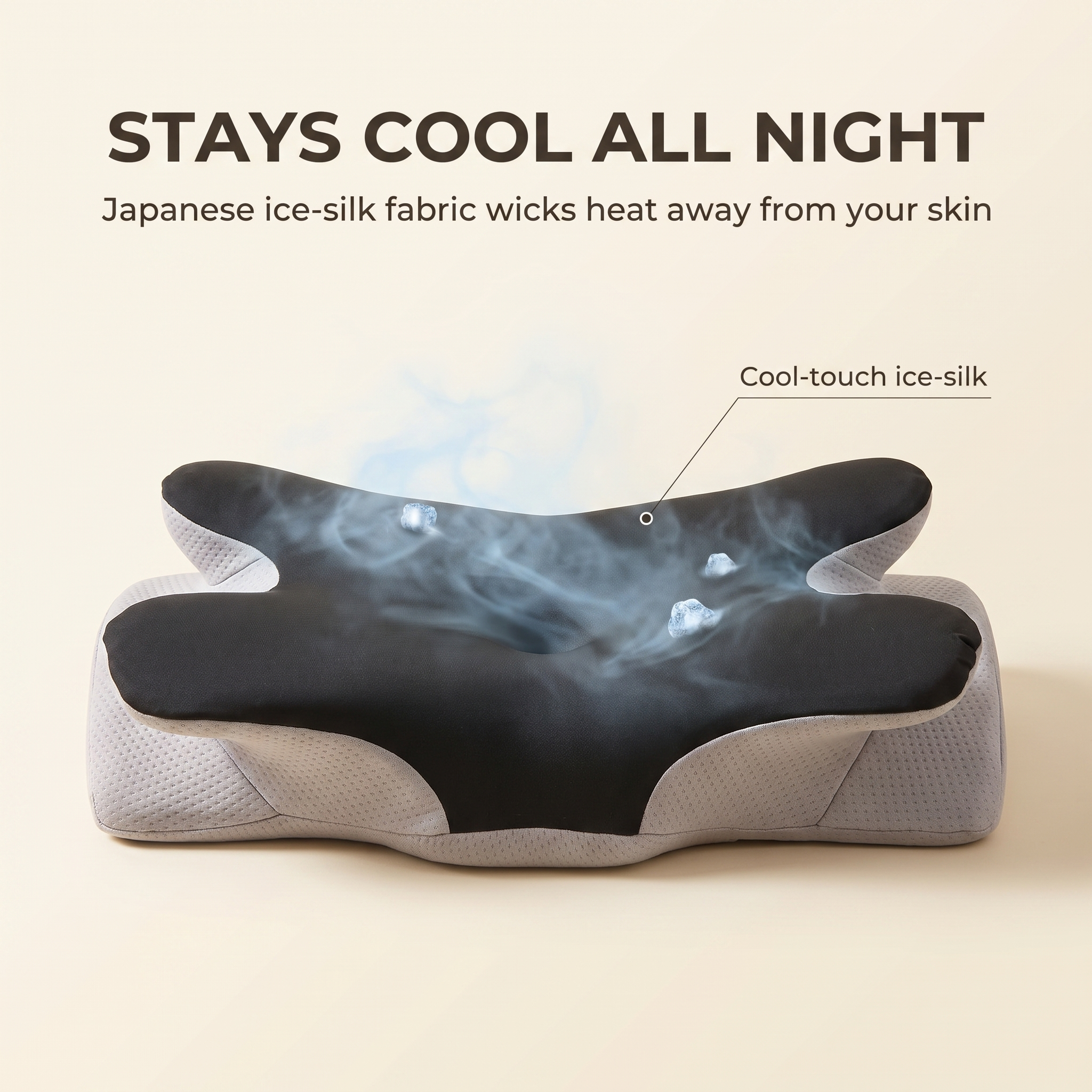 You Flip To The Cold Side Every Hour. Foam Traps Heat.