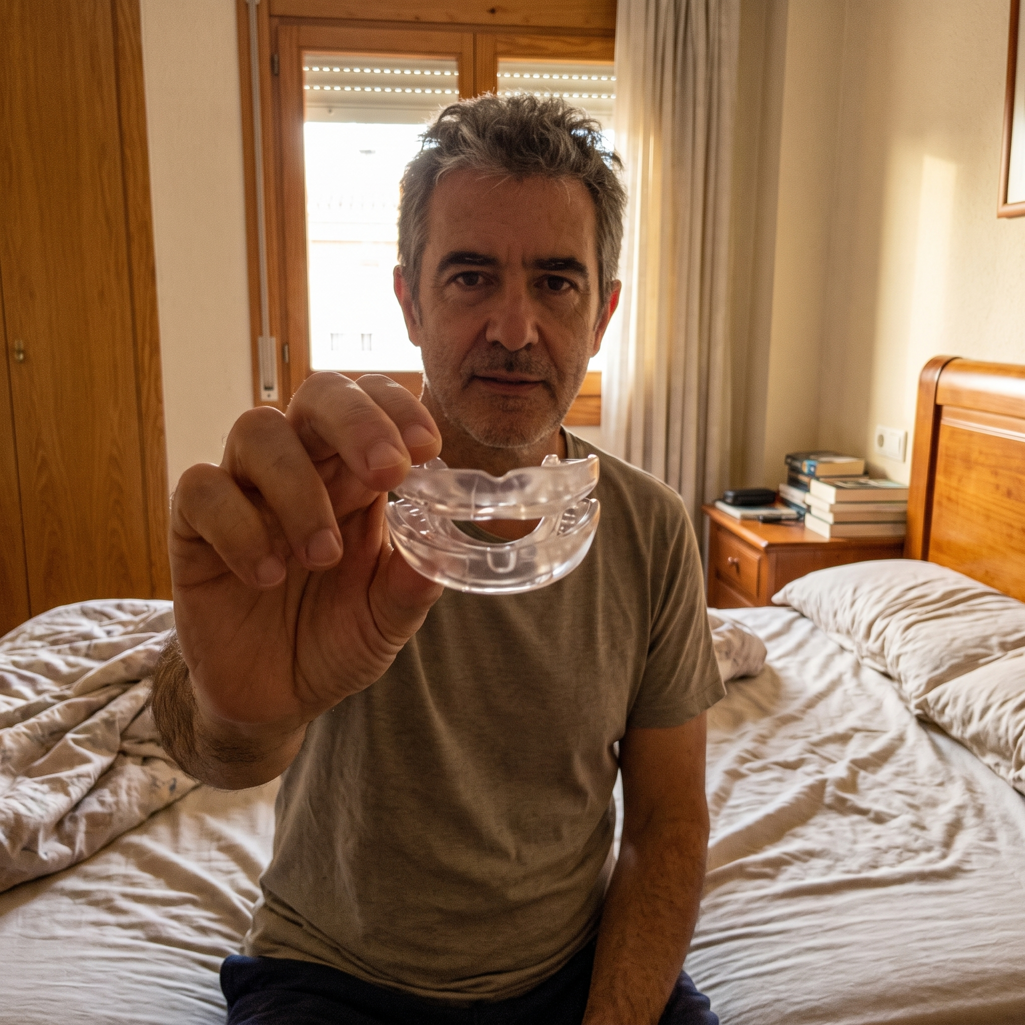 José Luis M. con la boquilla RestLab en la mano