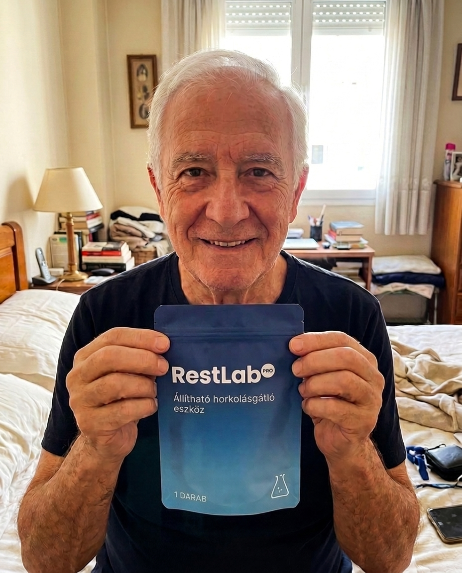 Idősebb vásárló a RestLab-bal