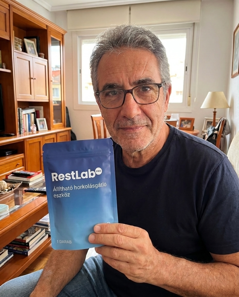 Szemüveges vásárló a RestLab-bal