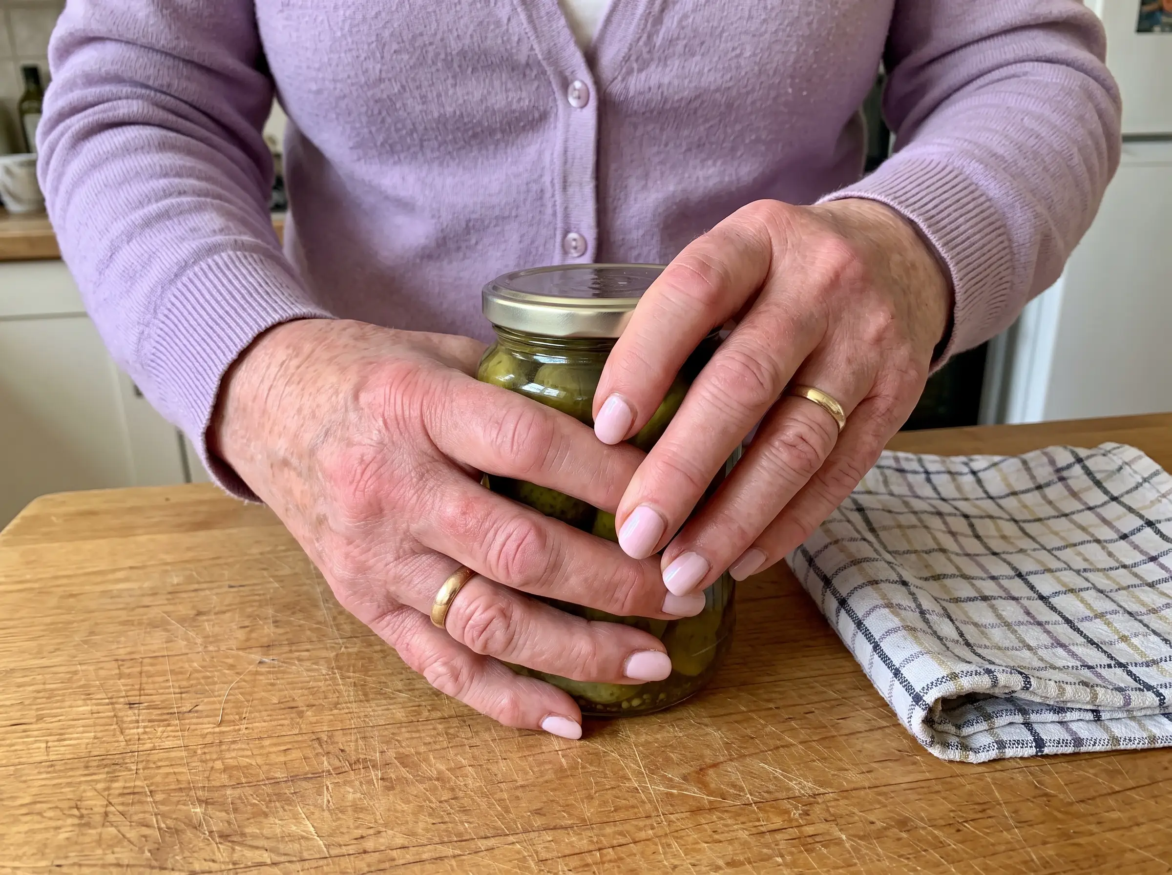 Real photo of living with arthritis