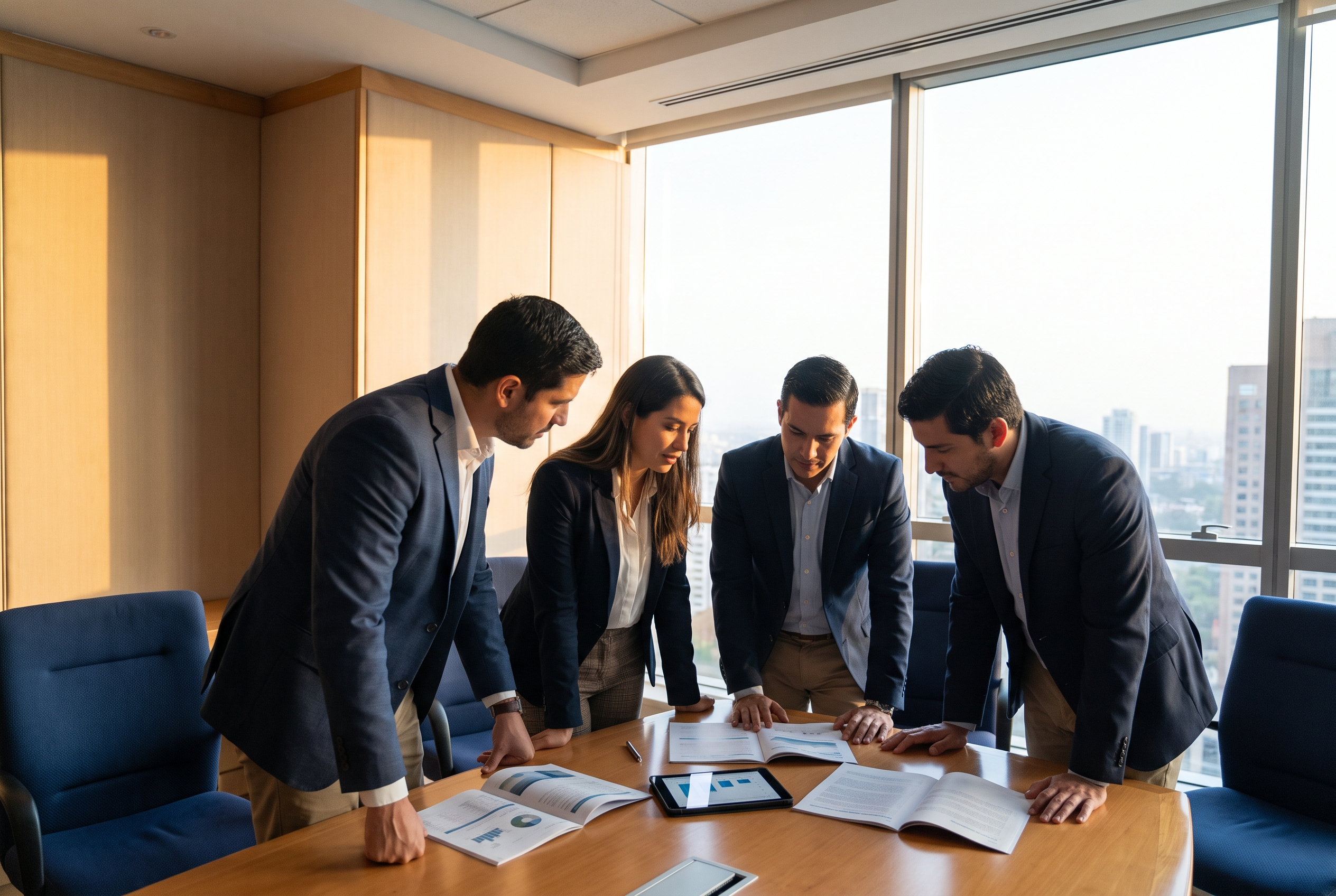 Consultores de Solotalento revisando estrategia