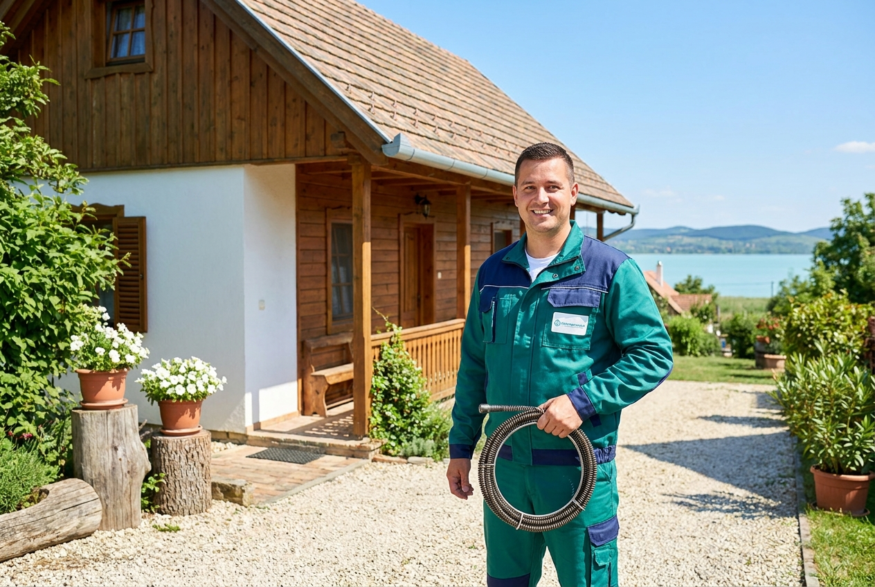 Lakossági ügyfelek, családi ház a Balatonnál