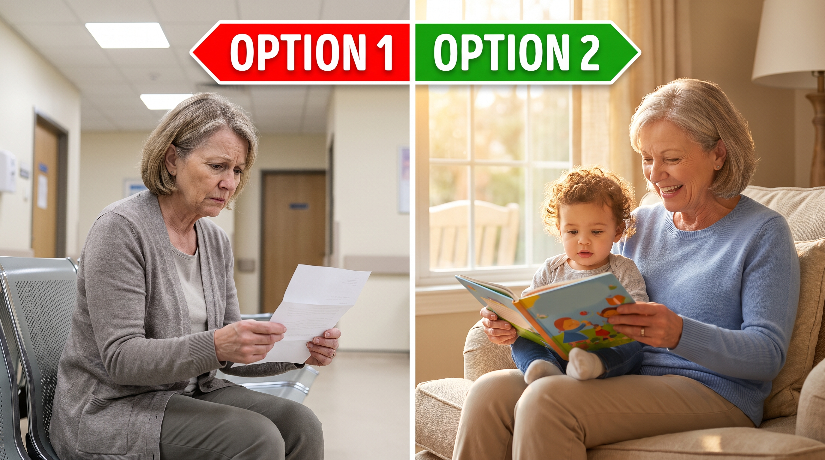 Option 1: another year of managed decline. Option 2: doing something about the cause.