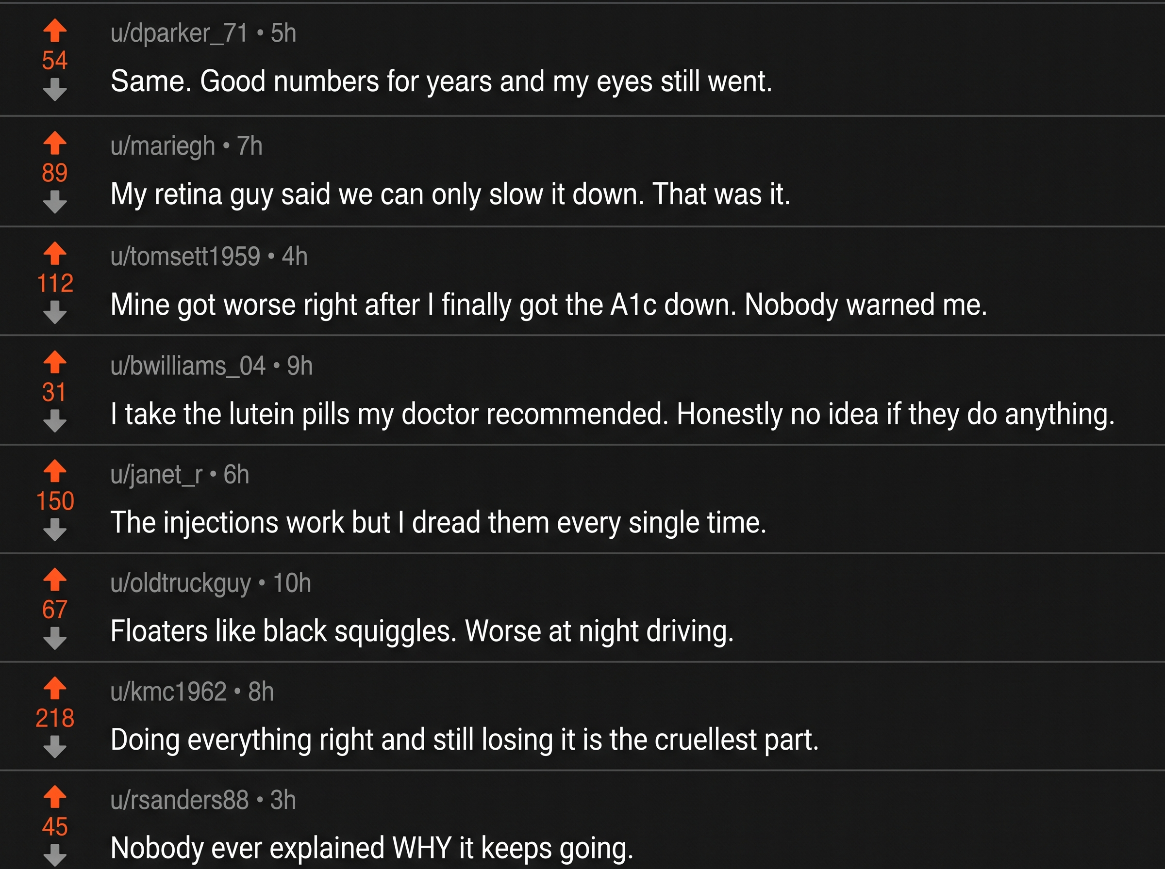 Thread full of comments describing the same problem