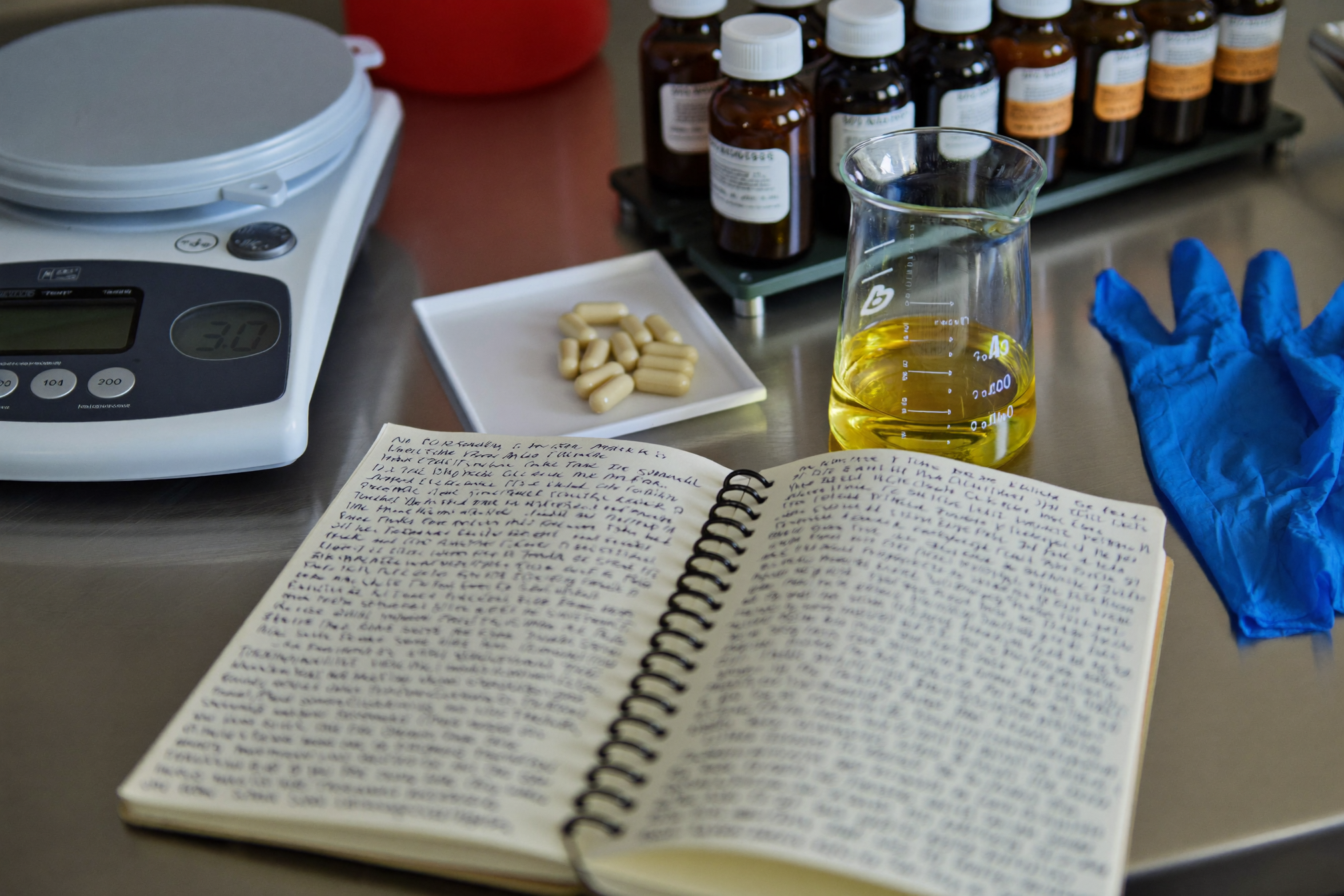 Formulation lab bench