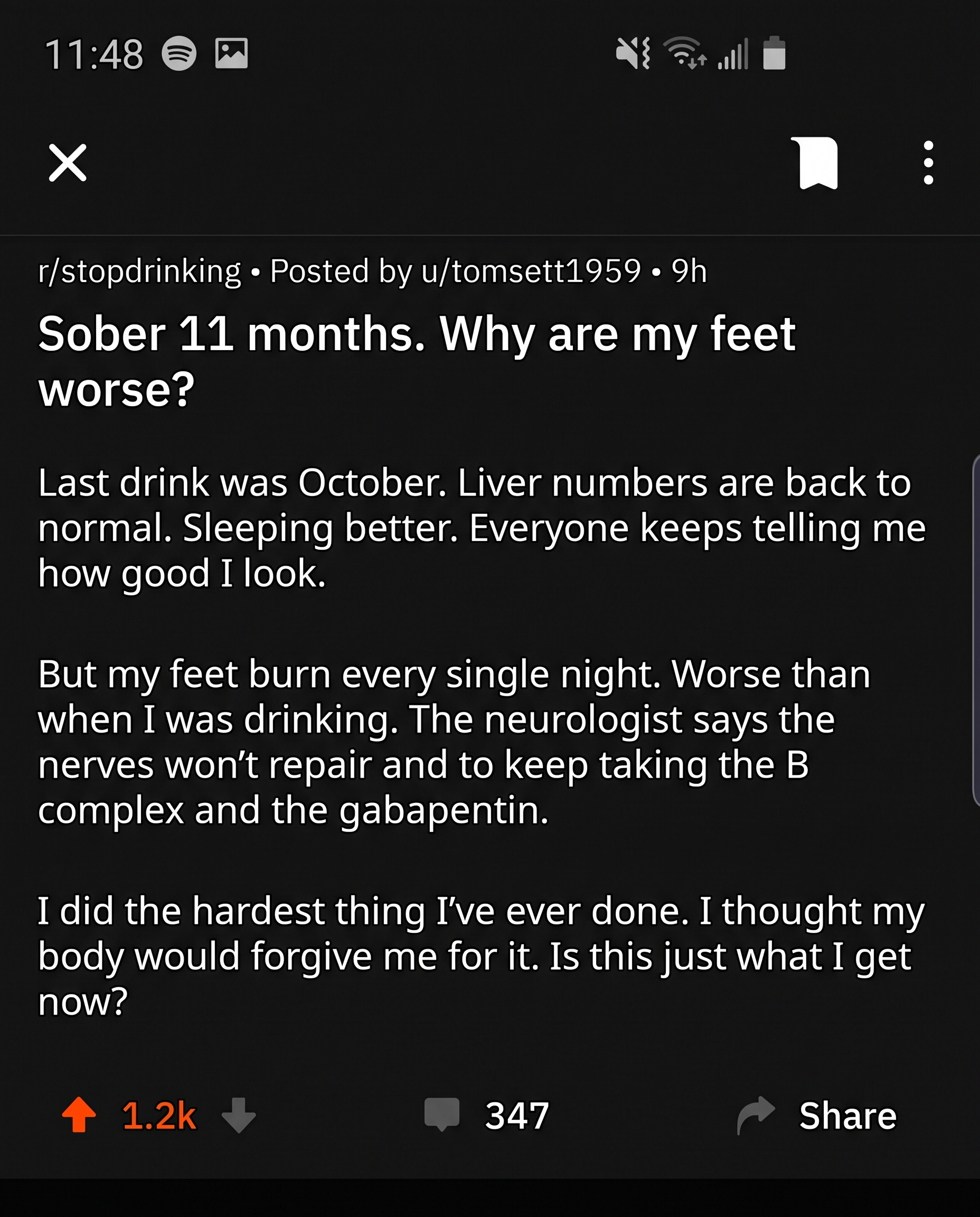 Reddit post voicing the problem