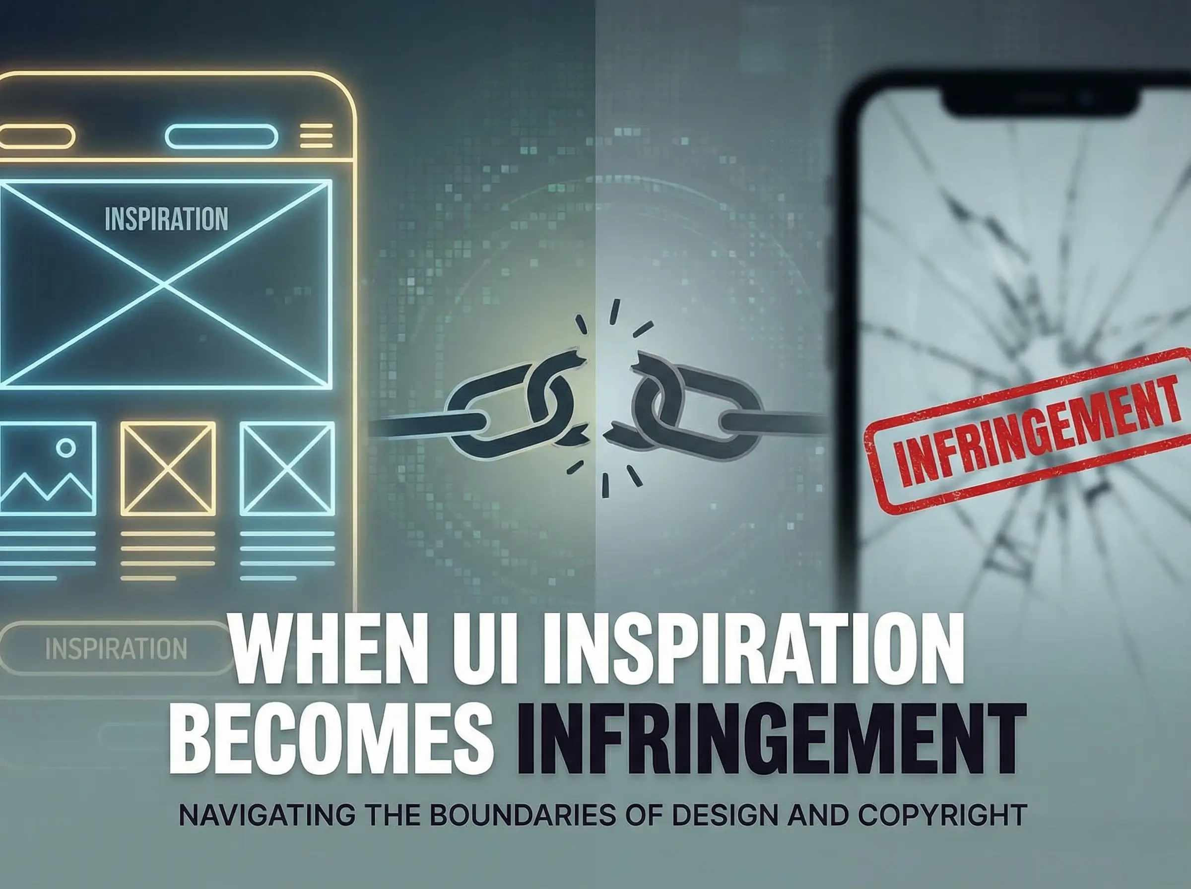 When UI Inspiration Becomes Infringement: Where the Line Is Drawn
