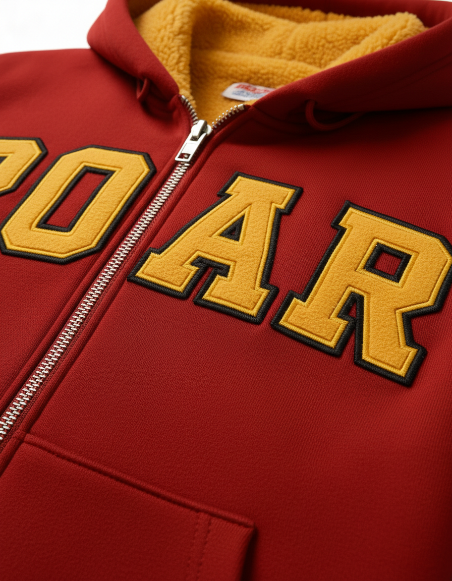 ROAR Original üretim ve kumaş detayı