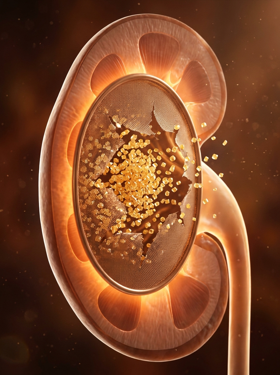 Kidney filter under glucose damage