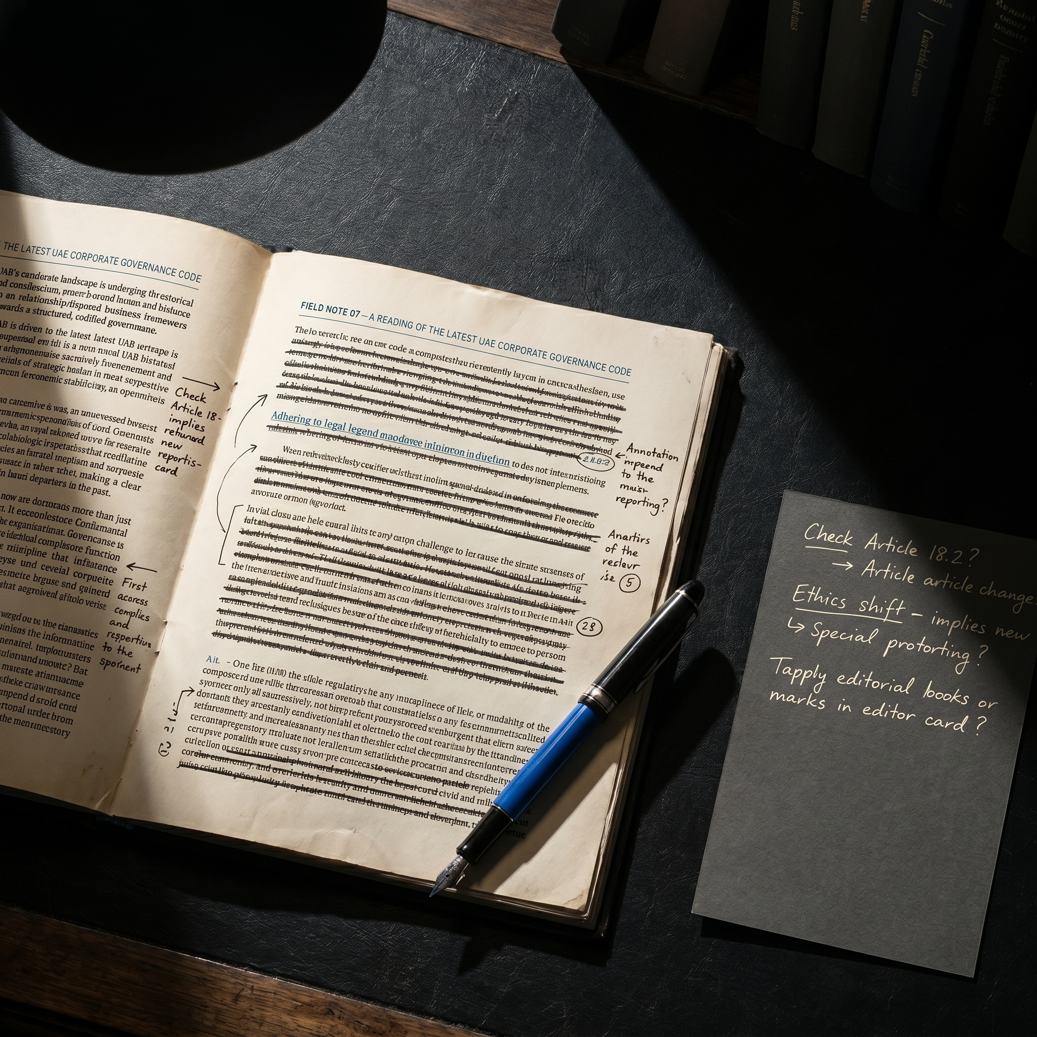 V3 · Behind-the-thinking still life