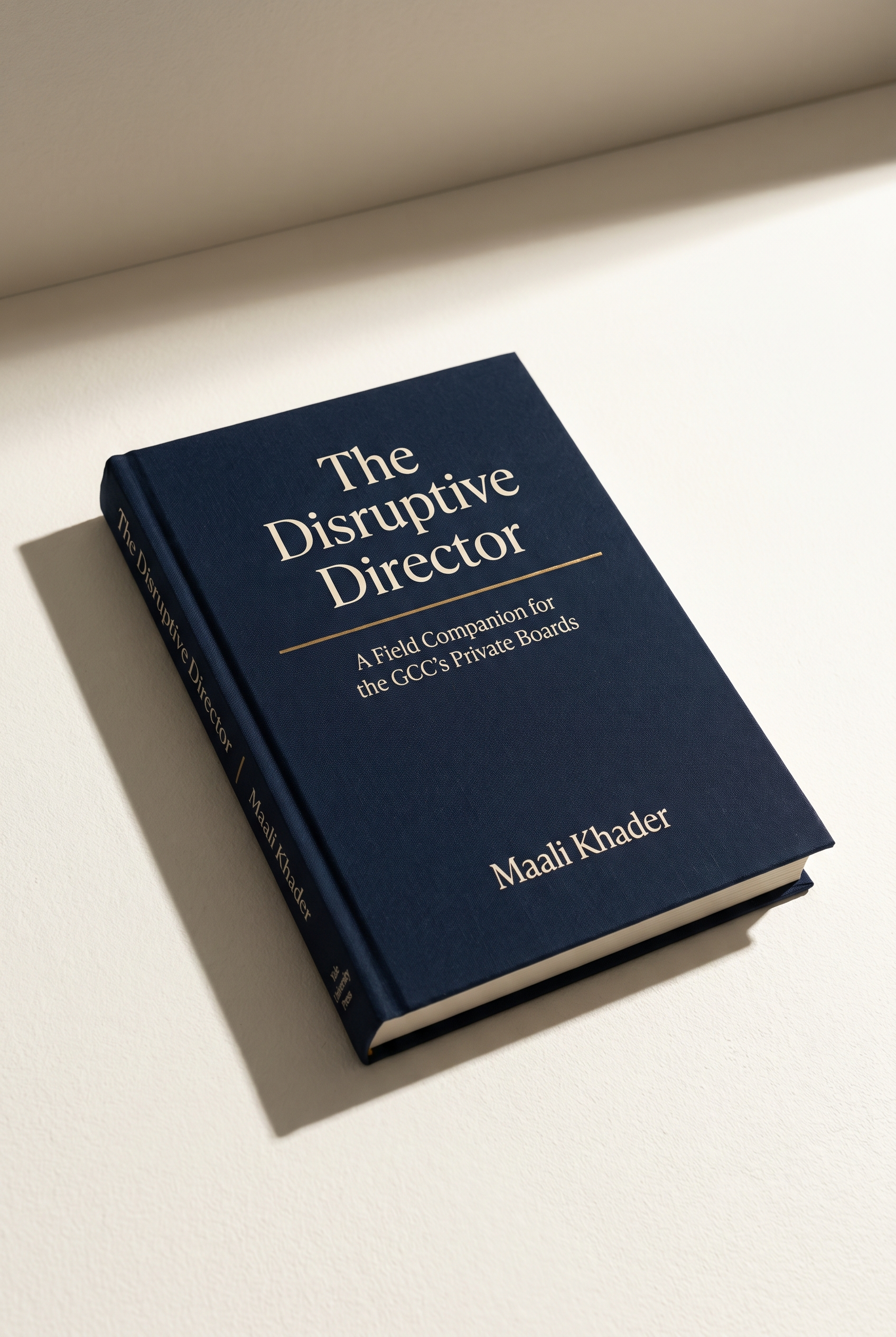 The Disruptive Director — book mockup