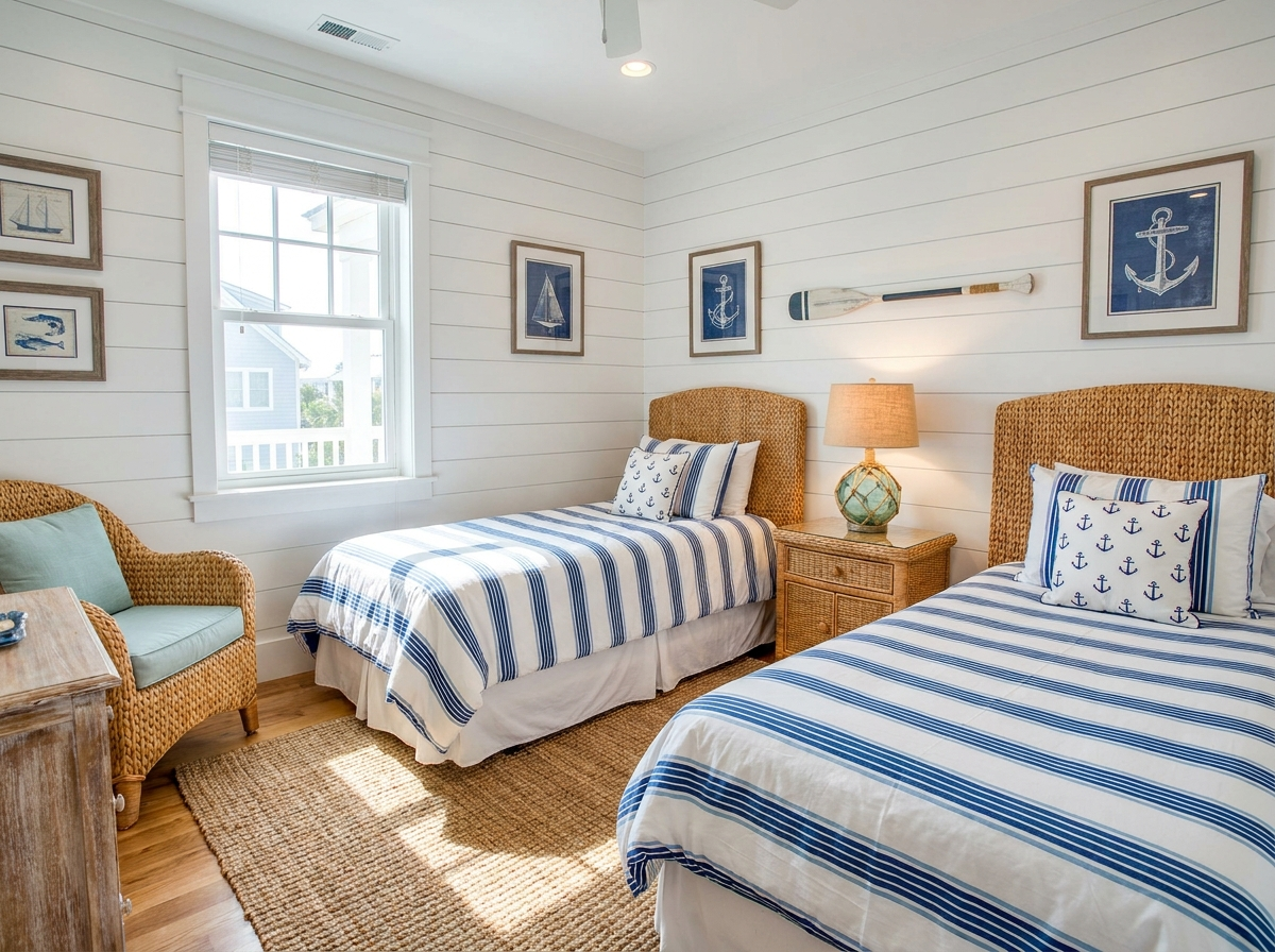 Guest bedroom — placeholder photo