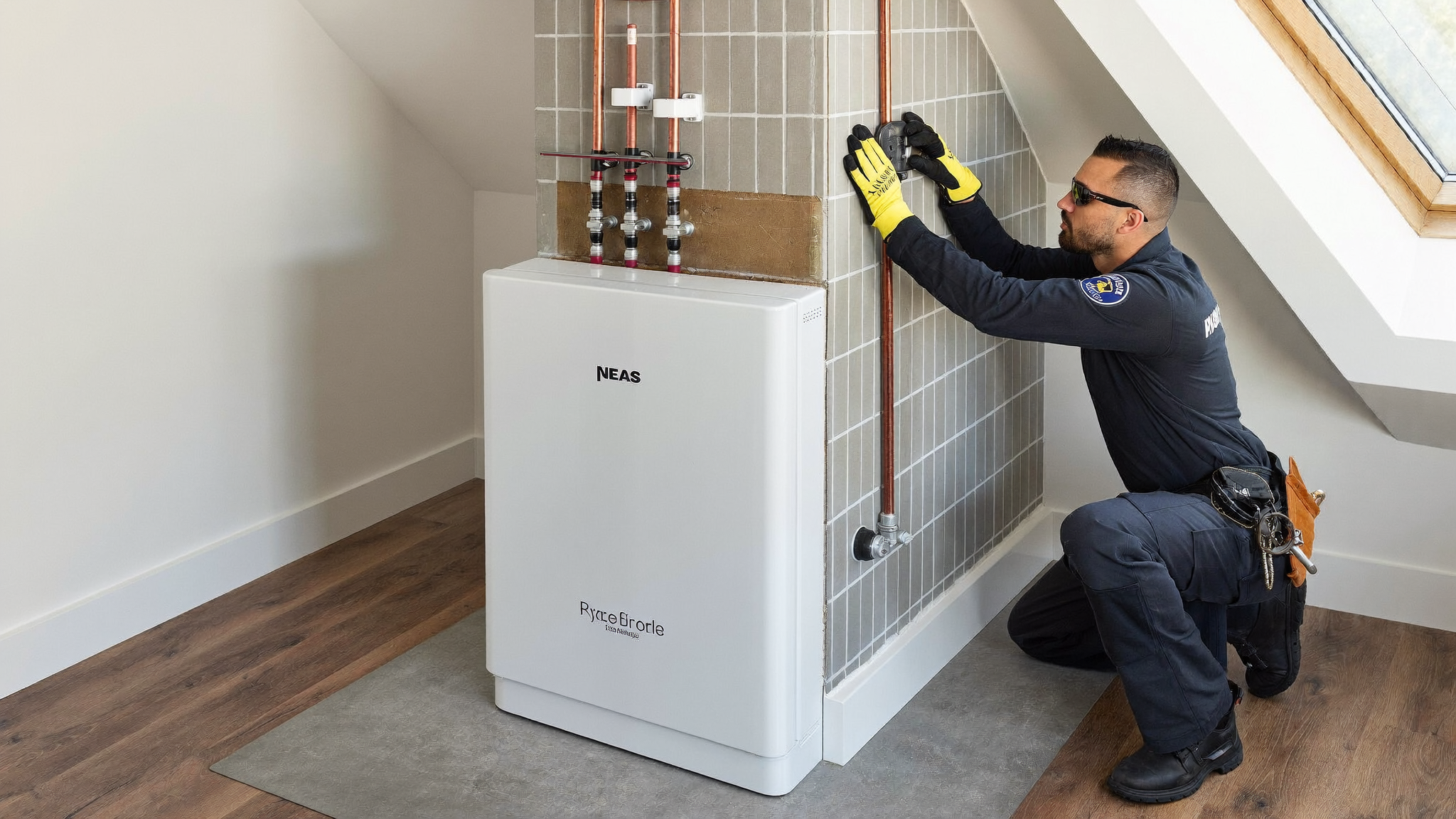 New furnace installation