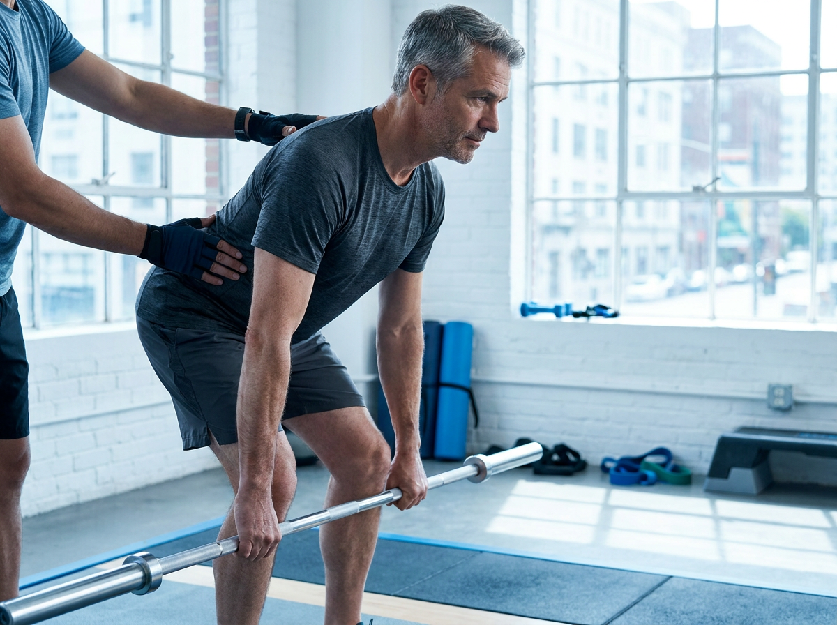 Strength training session