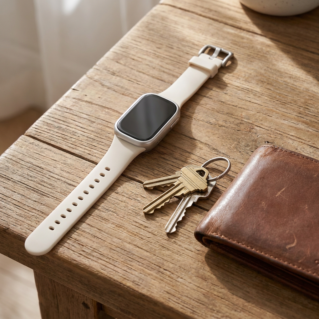 Smartwatch | IP68 Waterproof | 7-Day Battery | Android & iOS | White, Blue, Burgundy & Purple