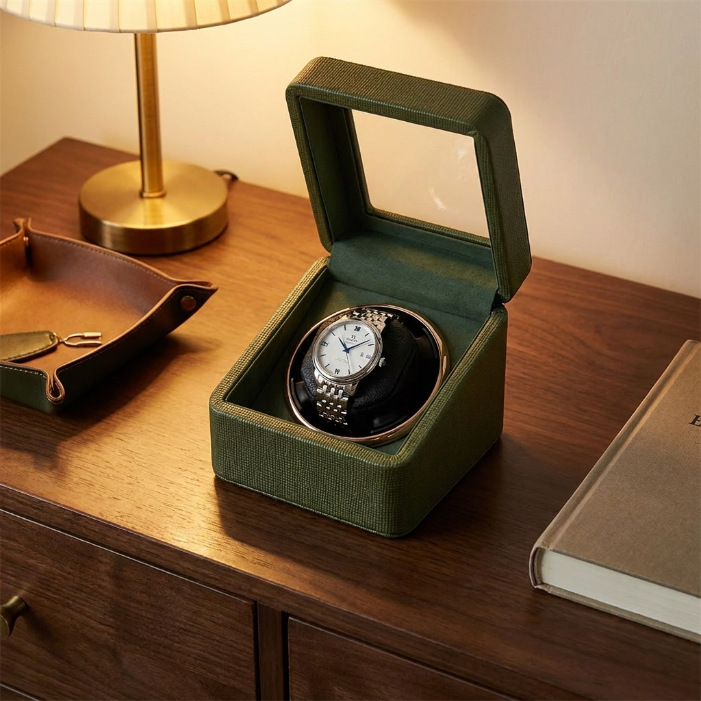 Automatic Watch Winder | 5 Rotation Modes | USB-C | Japanese Motor | PU Leather | 5 Colours