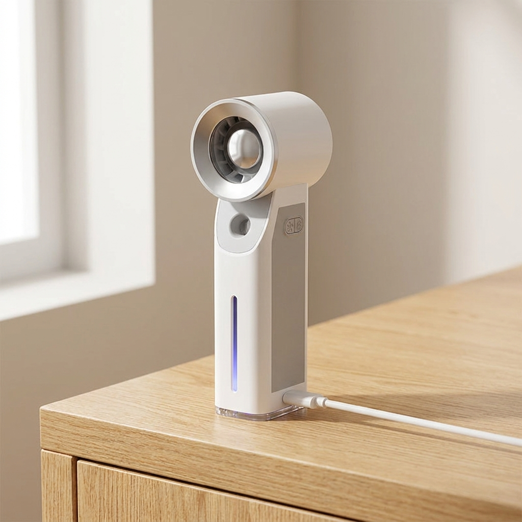 Bladeless Misting Fan