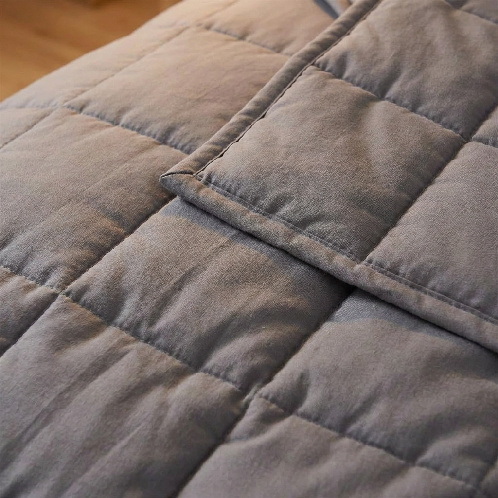 Weighted Blanket | 6 Sizes | Decompression Sleep Aid | Adults | Grey