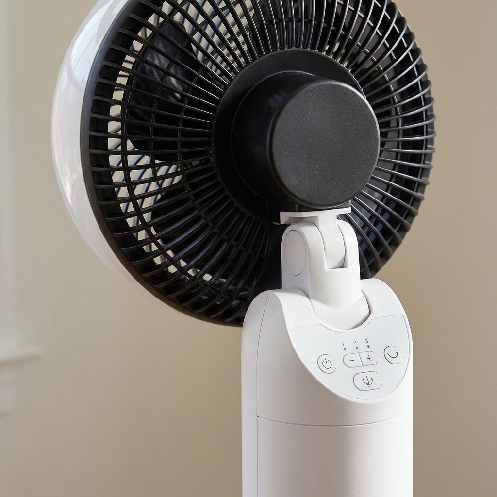 Ventilatore da piantana | Altezza regolabile | Oscillante | Telecomando | Silenzioso