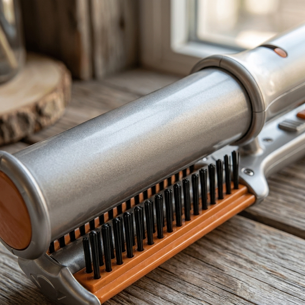 2-in-1 Rotating Hair Brush | Styling & Smoothing | Rechargeable Design