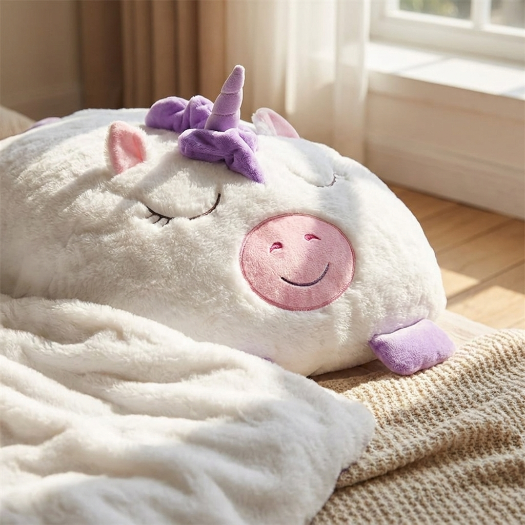 Kinderschlafsack mit Tiermotiv | Weiches, gemütliches Design | Lustiges Campingzubehör