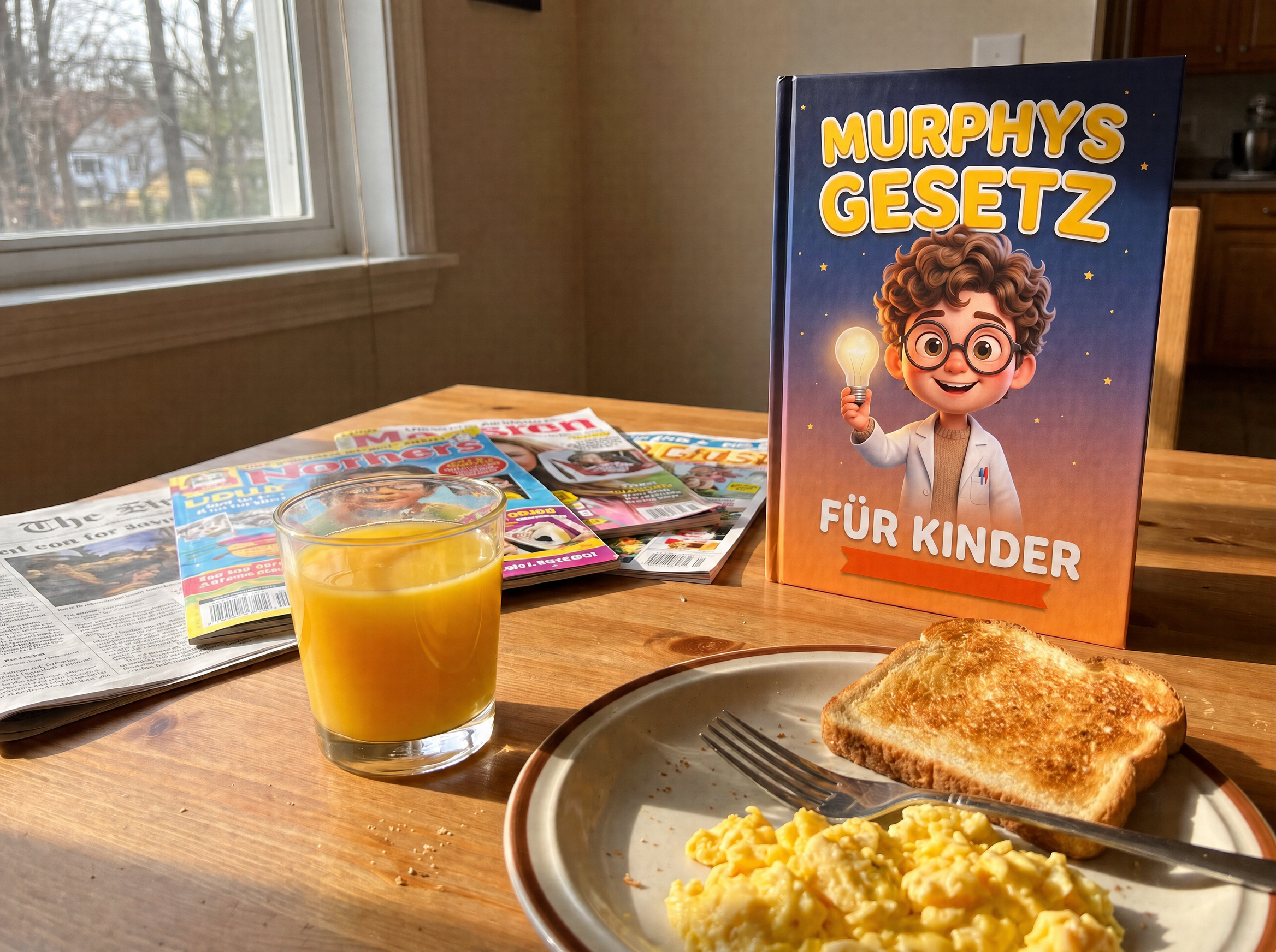 Das Familienbuch auf dem Küchentisch