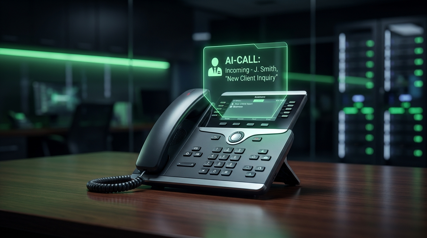 AI receptionist for small business